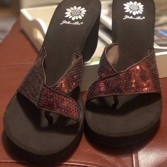 Yellow Box Shoes Yellow Box Platform Wedge Sandal Poshmark